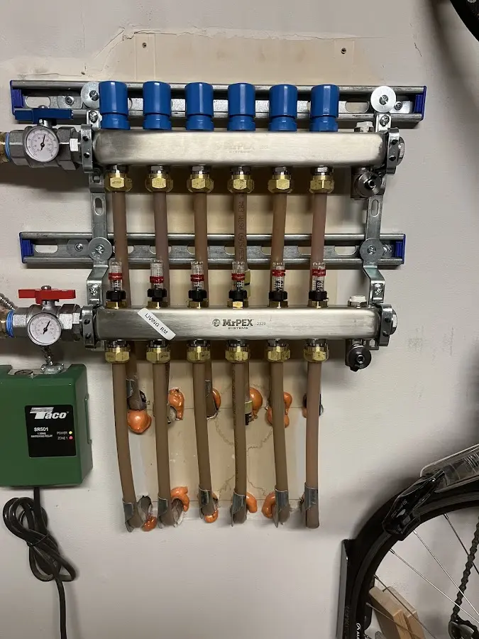 Plumber performing Leak Detection at a residential property in San Dimas